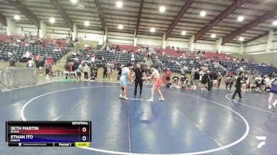 170 lbs Semifinal - Seth Martin, Idaho vs Ethan Ito, Hawaii