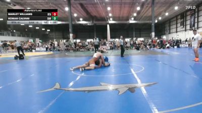 190 lbs Marley Williams, BELIEVE TO ACHEIVE vs Roman Calvani, SOUTH AUGUSTA WRESTLING