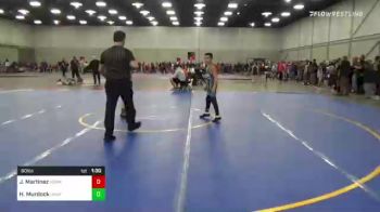 80 lbs Quarterfinal - Jayden Martinez, Hermiston Youth Wrestling vs Harrison Murdock, Unaffiliated