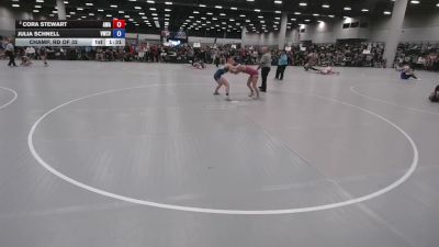 120 lbs Champ. Rd Of 32 - Julia Schnell, Victory Wrestling Club - VTC vs Cora Stewart, Askren Wrestling Academy