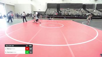 85 lbs Quarterfinal - Jake Benyo, Mat Assassins vs Sully Karmon, Minion Green