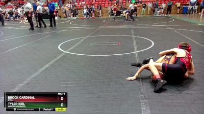 68 lbs Round 1 - Tyler Keil, Walsh Warriors vs Brock Cardinal, DWA