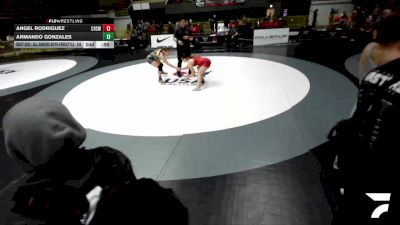 5th Place Match - Cynthia Meza, Calaveras Youth Wrestling Club vs Marley Nelson, Team Thunder Wrestling Club