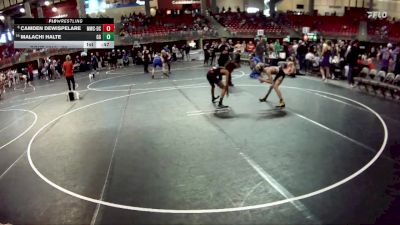 90 lbs Cons. Round 4 - Malachi Halte, GI Grapplers vs Camden DeWispelare, Monarch Wrestling Club - David City