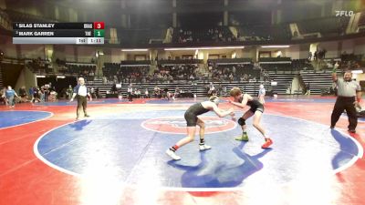 105 lbs Final - Silas Stanley, Dragons Junior Wrestling Club vs Mark Garren, The Storm Wrestling Center