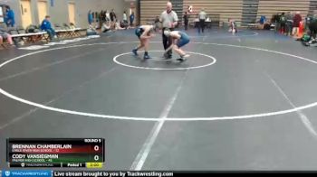 125 lbs Round 5: 11:30am Sat. - Cody Vansiegman, Palmer High School vs Brennan Chamberlain, Eagle River High School