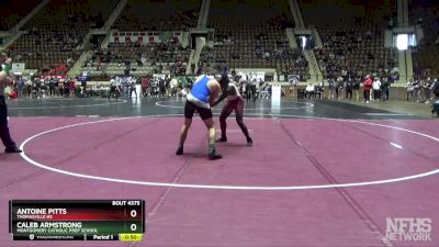 1A-4A 165 Cons. Semi - Caleb Armstrong, Montgomery Catholic Prep School vs Antoine Pitts, Thomasville HS