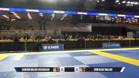 Isom Blake Wallace vs Cameron Malosi Fiataugaluia 2025 Pan Kids Jiu-Jitsu IBJJF Championship