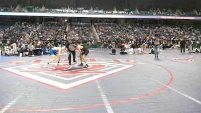3A 126 lbs Cons. Round 1 - Liam Jackson, Polk County High School vs Edgar Vasquez, Trinity High School