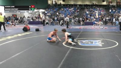 126 lbs Round Of 128 - Jaxon Lane, TN vs Mason Whitney, PA