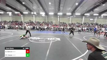 54 lbs Consolation - Grant Garcia, Monte Vista Takedown Club vs Mark Casas, Monte Vista Takedown Club