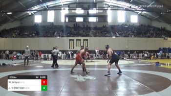 Match - Weston Mayer, Wyoming vs Joshuah Vigil-Harrison, New Mexico Highlands