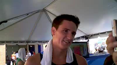 Jared Berman 9 Second PR to make the Steeple Final 2010 World Junior Champs
