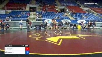 138 lbs Cons 32 #1 - Jesus Cantar, California vs Isaac Romero, Montana