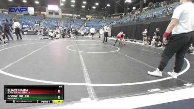 68 lbs Placement - Boone Miller, Brawlers vs Eliace Majka, Black Fox Academy