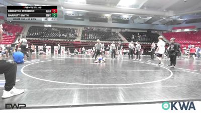 52 lbs Final - Kingston Warrior, Wagoner Takedown Club vs Barrett Smith, Team Tulsa Wrestling Club