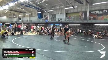 113 lbs Cons. Round 2 - Anthony Oubre, Crusader Wrestling Club vs Karlise Hubbard, None