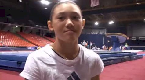 Defending Jr National Champion Kyla Ross Before US Classic