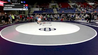 190 lbs Champ. Rd Of 128 - Carter Durst, PA vs Liam Haines, OH