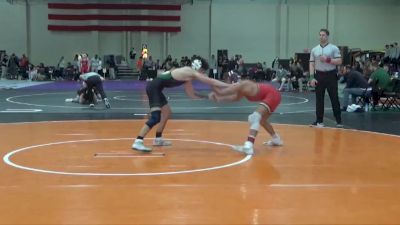 133 lbs Cons. Round 4 - Gabe Thacker, Otterbein University vs Logan Connolly, St. Vincent College