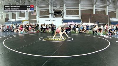 115 lbs Champ. Round 1 - Kailike Madolora, Nevada vs Alexis Clements, Washington