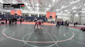 285 lbs 3rd Place Match - Kenny Jackson, Oneonta State vs Rory Nolan, Norwich