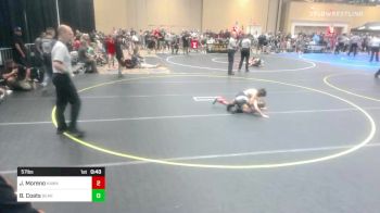 57 lbs Round Of 16 - Judah Moreno, Hawkeye/Speakeasy WC vs Brody Coats, Bear Cave WC