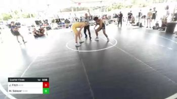 220 lbs Quarterfinal - Caleb Vanbuskirk, Cvbjj vs Marcelo Aparicio, Silver Back WC