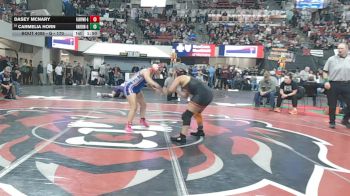 G - 170 lbs Champ. Round 1 - Dasey McNary, Fairfield/Power (Girls) vs Carmelia Horn, Hardin (Girls)