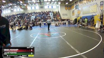 120 lbs Cons. Round 3 - Jacob Fuentes, AAWA vs Grady Woodard, Middleburg High School