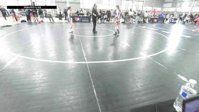 14U Girls - 100 lbs Champ. Round 1 - Kailey Biggers, OR vs Bella Manno