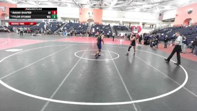 141 lbs Quarterfinal - Isaiah Shafer, RIT vs Tylor Stubbs, Williams College