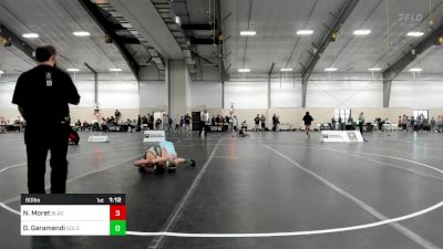 80 lbs Rr Rnd 3 - Nolan Moret, Black Fox Wrestling Academy vs Dominic Garamendi, Gold Rush Wrestling