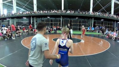 105 lbs Hailey Delgado, Texas Blue vs Zoiee Ward, Missouri