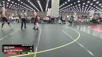 184 lbs Placement (4 Team) - Cole Hivnor, Gannon vs Bryce Westmoreland, Fort Hays State