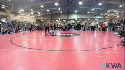 80 lbs Rr Rnd 2 - Thomas Cisneroz, Powerhouse 15u vs Emery Hunter, Duncan Demon Wrestling