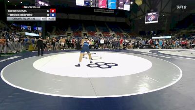 165 lbs Champ. Rd Of 128 - Tavier Garcia, AZ vs Brodie Bedford, TX