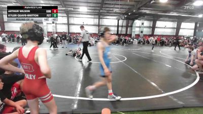 Round Of 16 - Arthur Wilson, Howell vs Kyler Quave-britton, Pottstown