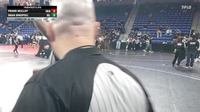 120 lbs Consi Of 32 #2 - Frank Molloy, Chelmsford vs Dean Sinopoli, Billerica