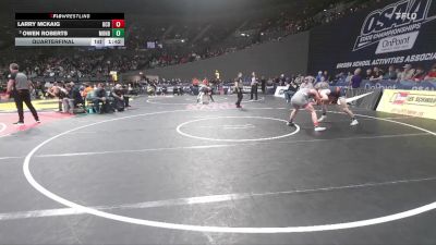 2A/1A Boys 144 Quarterfinal - Owen Roberts, Monroe Boys vs Larry McKaig, Union / Cove Boys