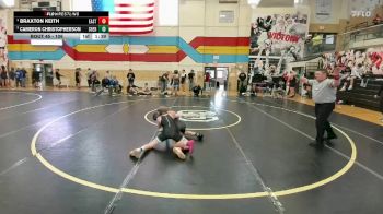 106 lbs Quarterfinal - Cameron Christopherson, Sheridan vs Braxton Keith, Cheyenne East