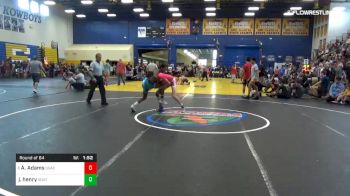 126 lbs Round Of 64 - Andrew Adams, South Georgia Athletic Club vs Jordan Henry, South County Grapplers