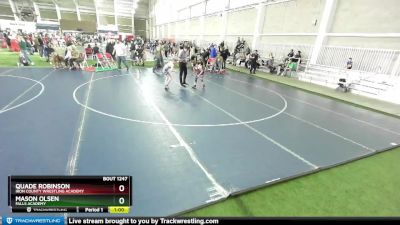 92 lbs Cons. Round 2 - Quade Robinson, Iron County Wrestling Academy vs Mason Olsen, Falls Academy