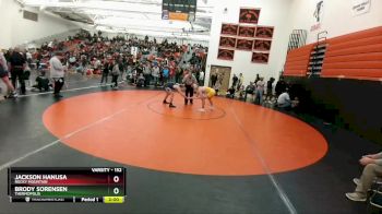 152 lbs Quarterfinal - Brody Sorensen, Thermopolis vs Jackson Hanusa, Rocky Mountain