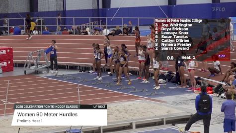 Women's 60m Hurdles, Prelims 1