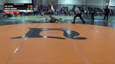 125 lbs Cons. Round 2 - Joe Calvin, Bellarmine vs Joshua Medina, Bellarmine