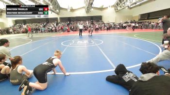 47-T lbs Round Of 16 - Brayden Trujillo, BBYC Bulldogs vs Brayden Betancourt, Buena Braves