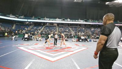 5A - 145 lbs Semifinal - Alexis Tirado, Croatan vs Amiah Watts, Dixon