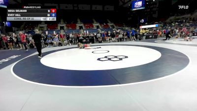 125 lbs Cons. Rd Of 32 - Nesa Selmani, IA vs Evey Hill, GA