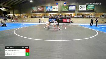 82 lbs Consolation - Mara Vanderpool, Nebraska Wrestling Academy vs Kinley Harker, Kobra Kai Training